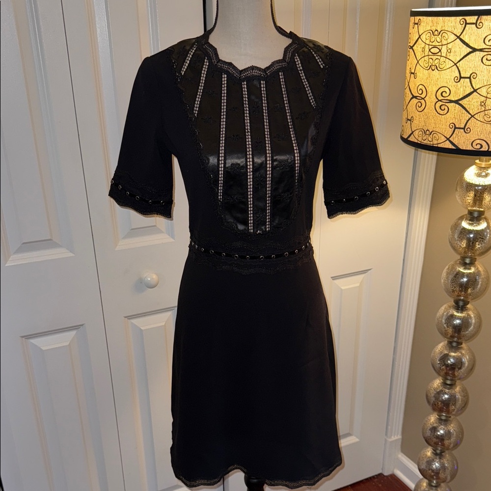 The Kooples Elegant Black Dress
